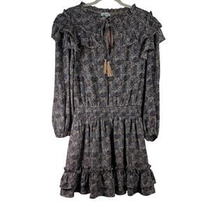 Mood Paisley Boho Vibe Dress, Size Medium